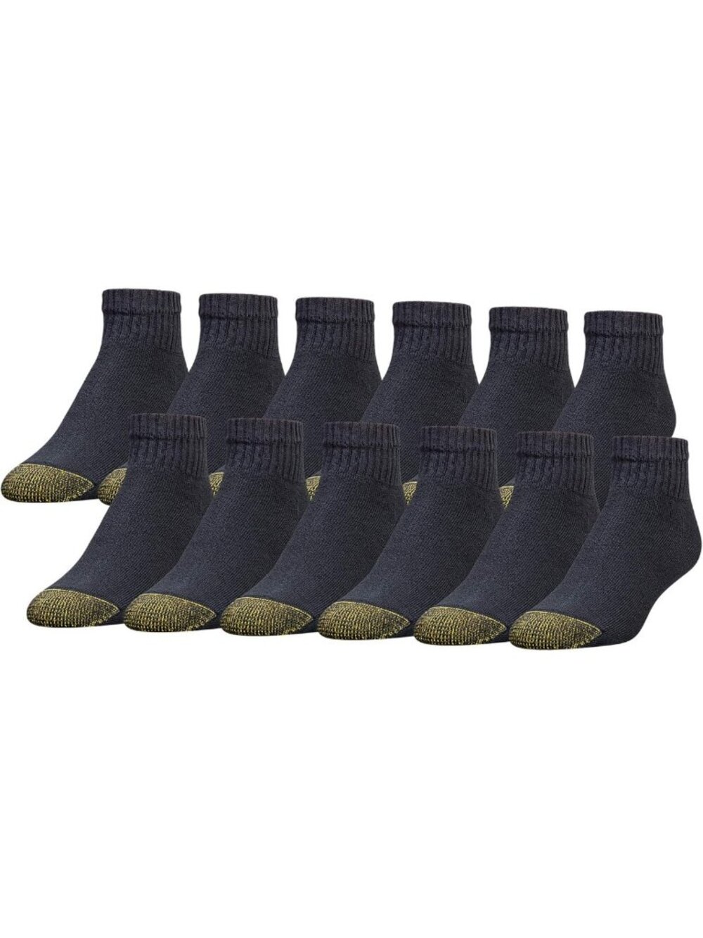 Men's Cotton Ankle Athletic Socks - Multipack, Comfort Fit, Breathable Design